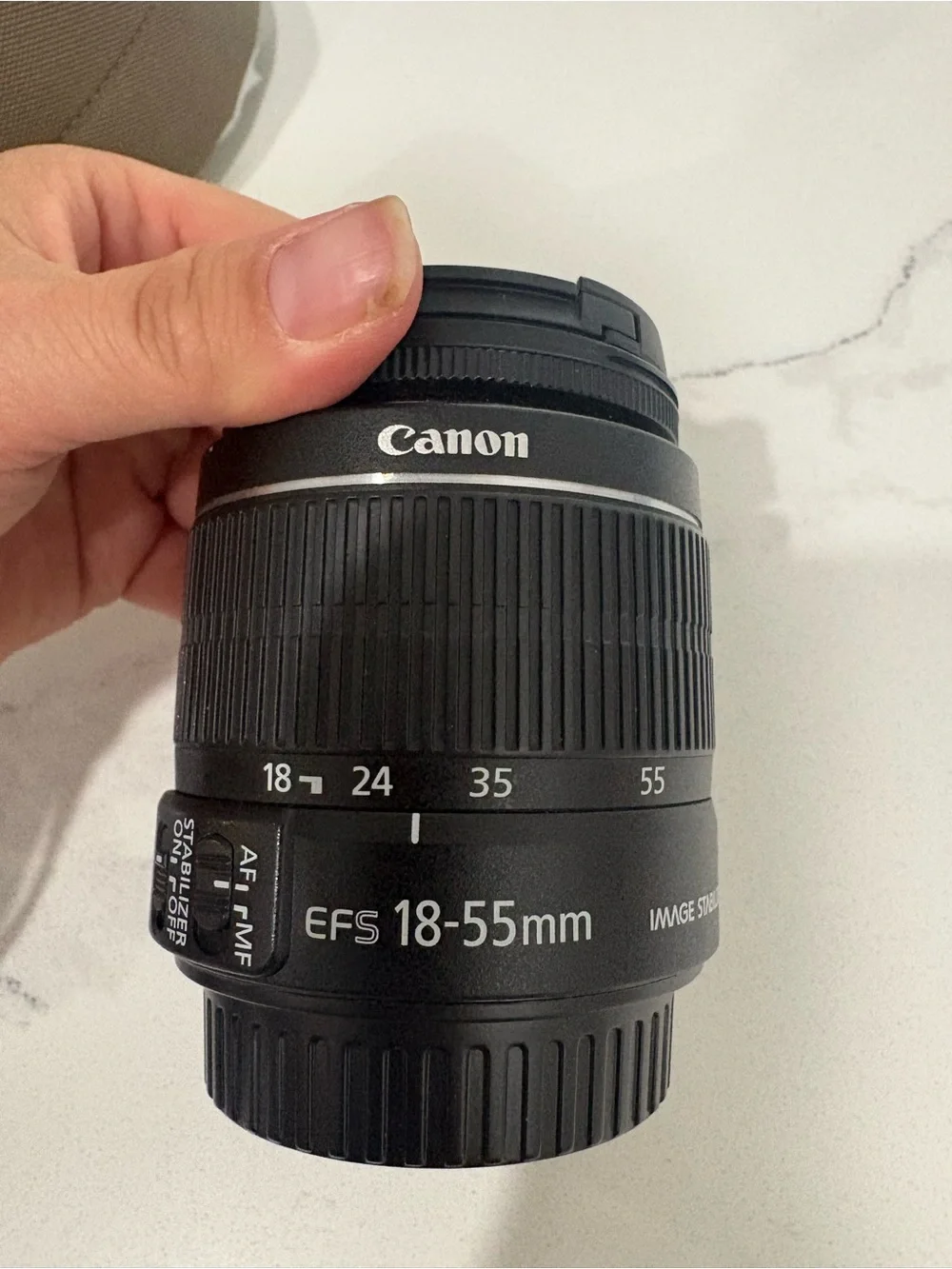 Canon Black DSLR Camera with 2 lenses. Canon 50D